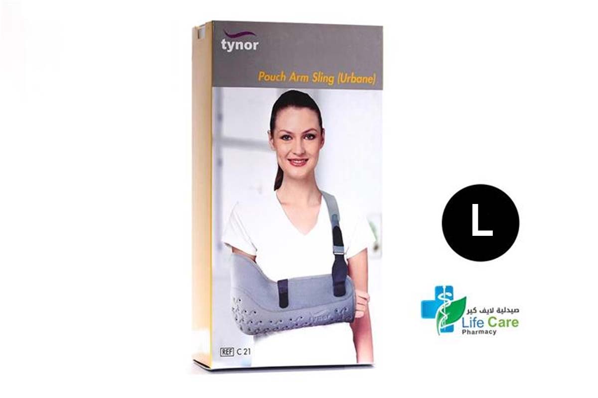 TYNOR POUCH ARM SLING URBANE L C21 - Life Care Pharmacy