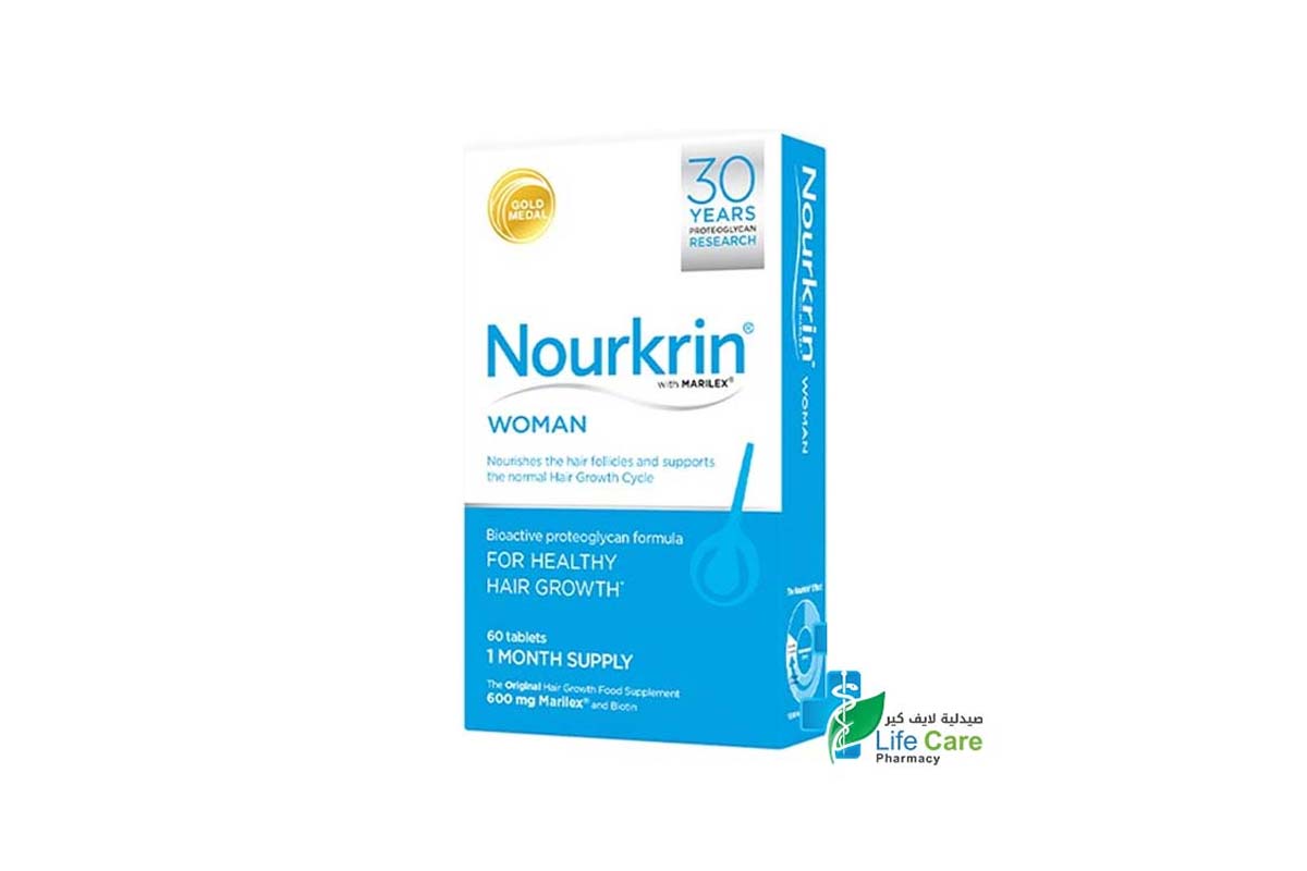 NOURKRIN WOMAN 60 TABLETS - Life Care Pharmacy
