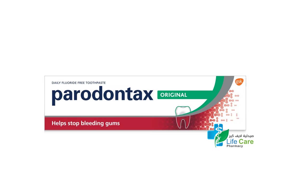 PARODONTAX ORIGINAL 75ML - Life Care Pharmacy