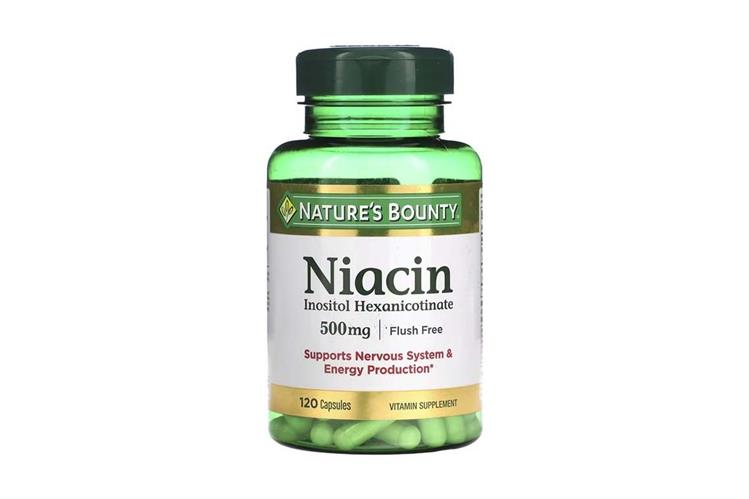 NATURES BOUNTY NIACIN 500 MG 120 CAPSULES - Life Care Pharmacy