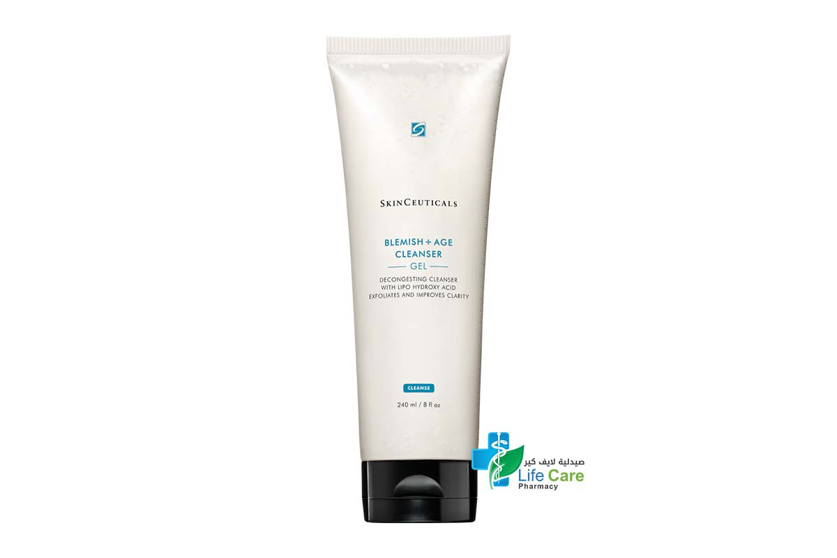 SKINCEUTICALS BLEMISH PLUS AGE CLEANSER GEL 240 ML - Life Care Pharmacy