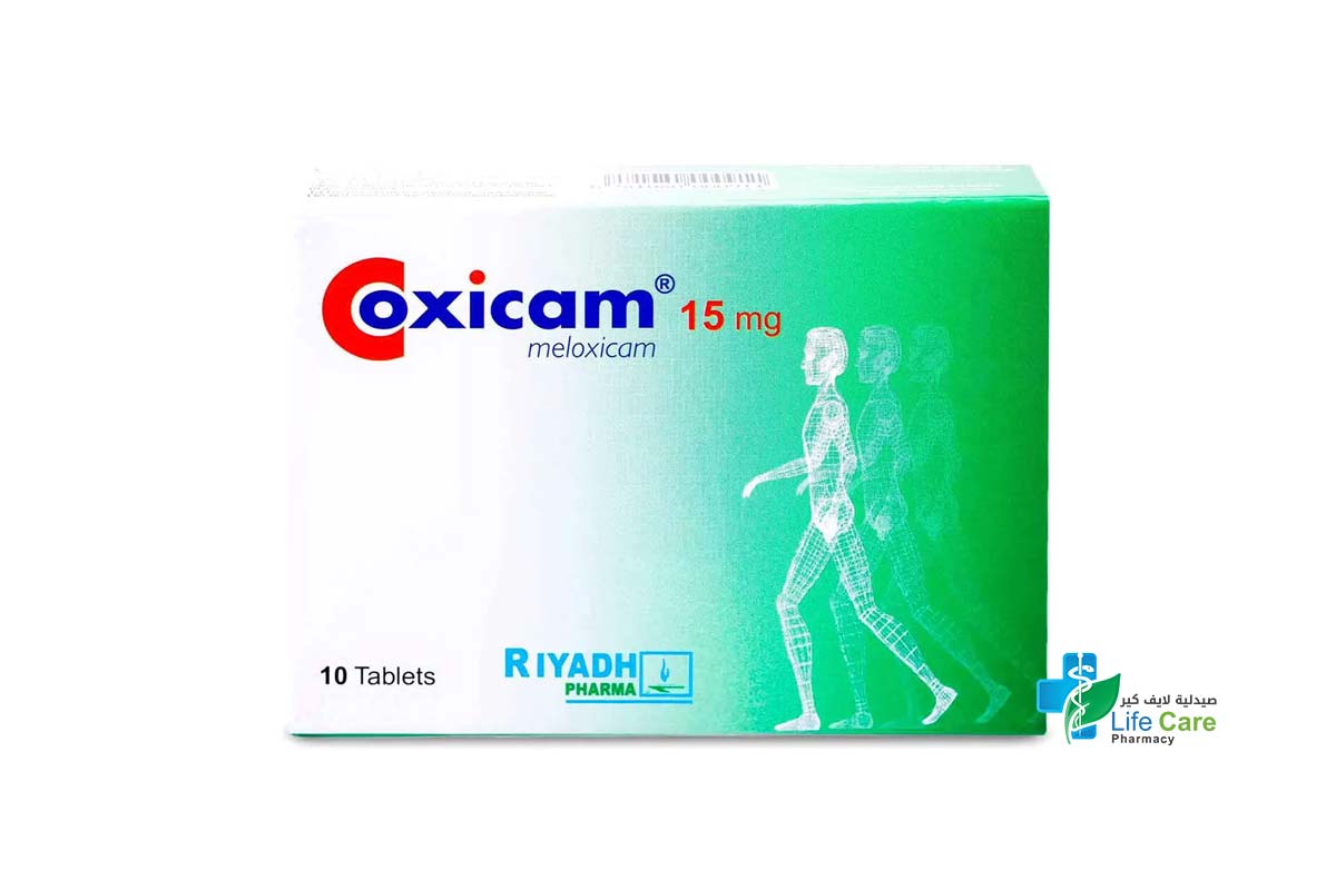 COXICAM 15 MG 10 TABLETS - Life Care Pharmacy
