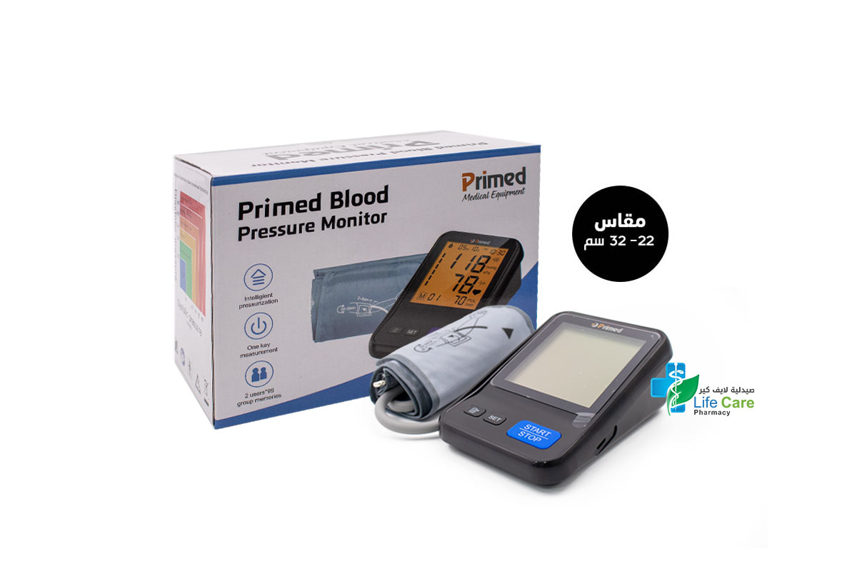 PRIMED BLOOD PRESSURE MONITOR 22 32 CM - Life Care Pharmacy