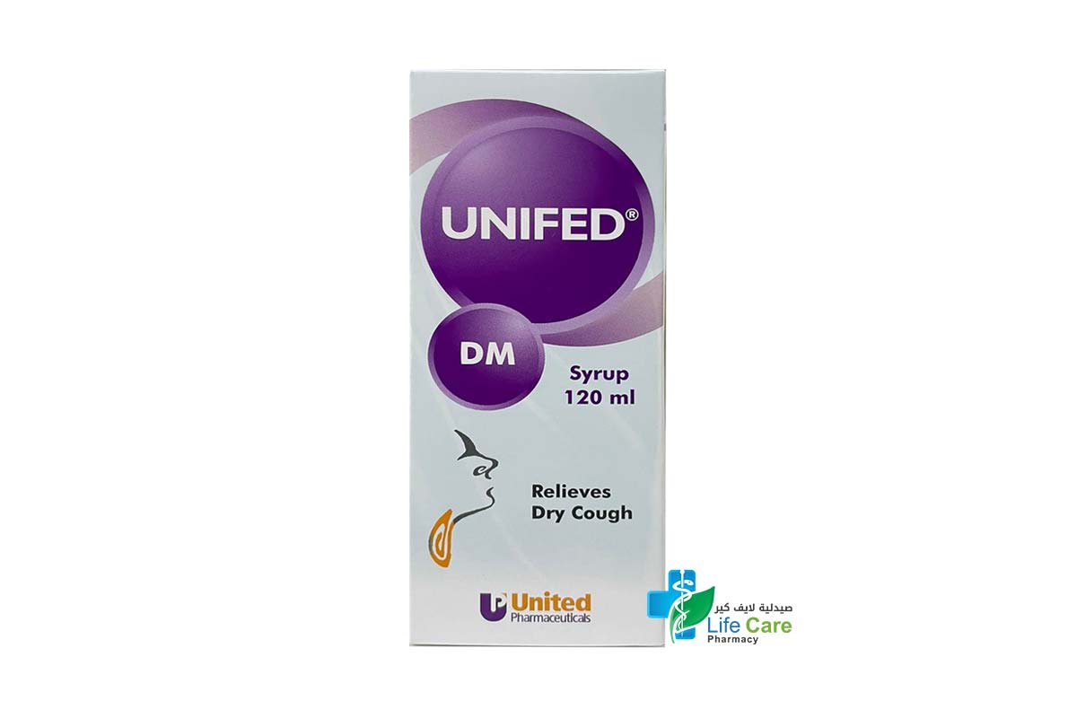 UNIFED DM SYRUP 120 ML - Life Care Pharmacy