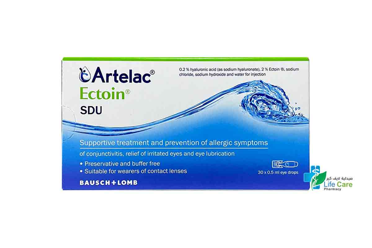 ARTELAC ECTOIN SDU EYE DROPS 30X.05ML - Life Care Pharmacy