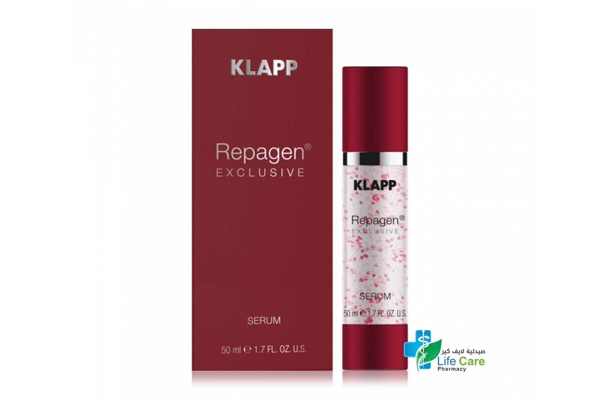 KLAPP REPAGEN EXCLUSIVE SERUM 50ML - Life Care Pharmacy
