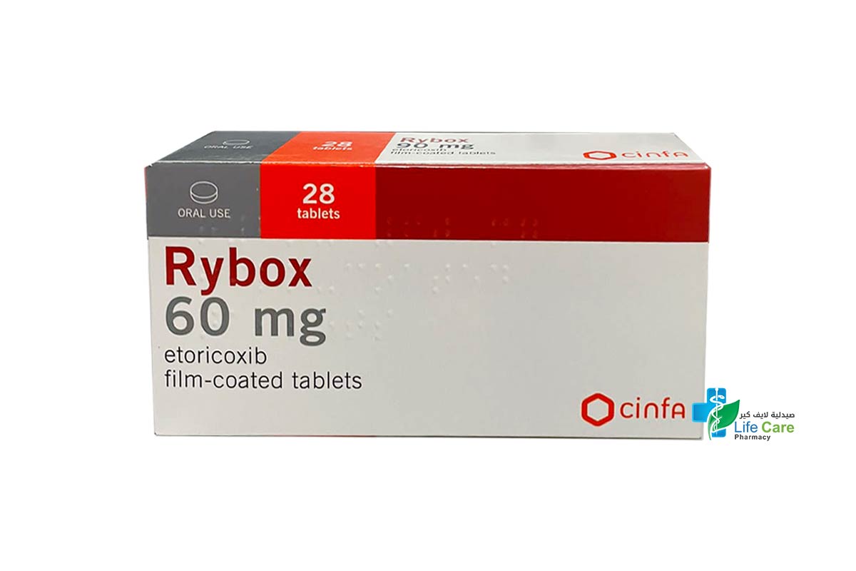 RYBOX 60 MG 28 TABLETS - Life Care Pharmacy