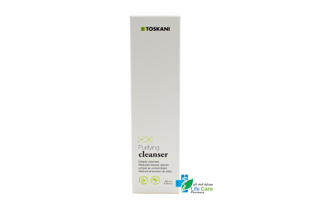 TOSKANI PURIFYING CLEANSER 200 ML - Life Care Pharmacy