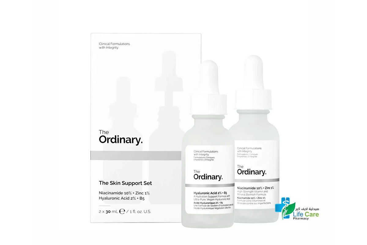 THE ORDINARY THE SKIN SUPPORT SET 2X30ML - Life Care Pharmacy