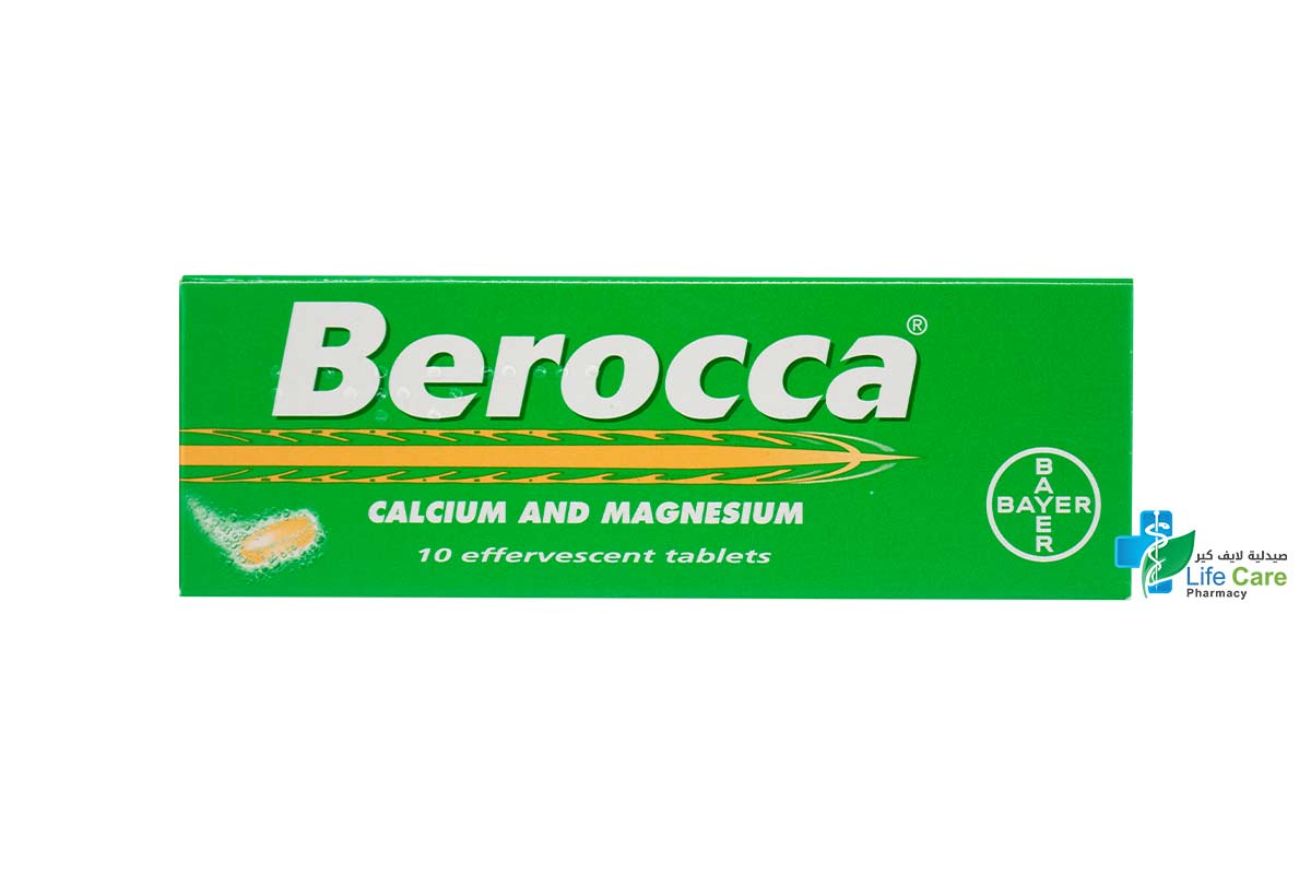 BEROCCA CALCIUM AND MAGNESIUM 10 TAB - Life Care Pharmacy