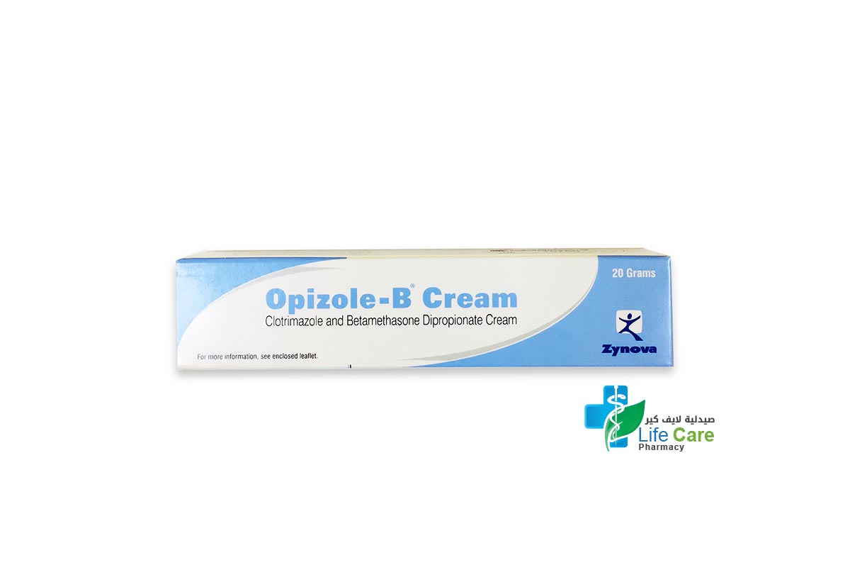 OPIZOLE B CREAM 20 GM - Life Care Pharmacy