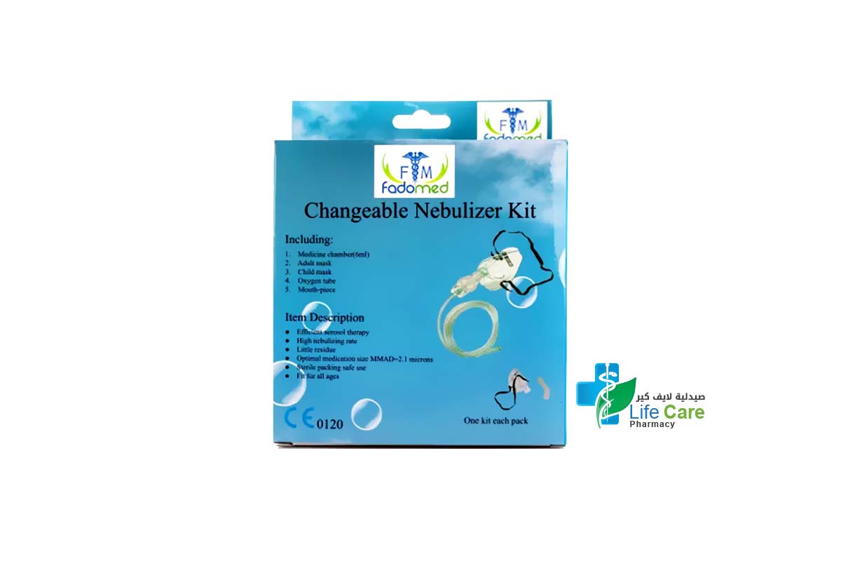 FADOMED CHANGEABLE NEBULIZER KIT - Life Care Pharmacy