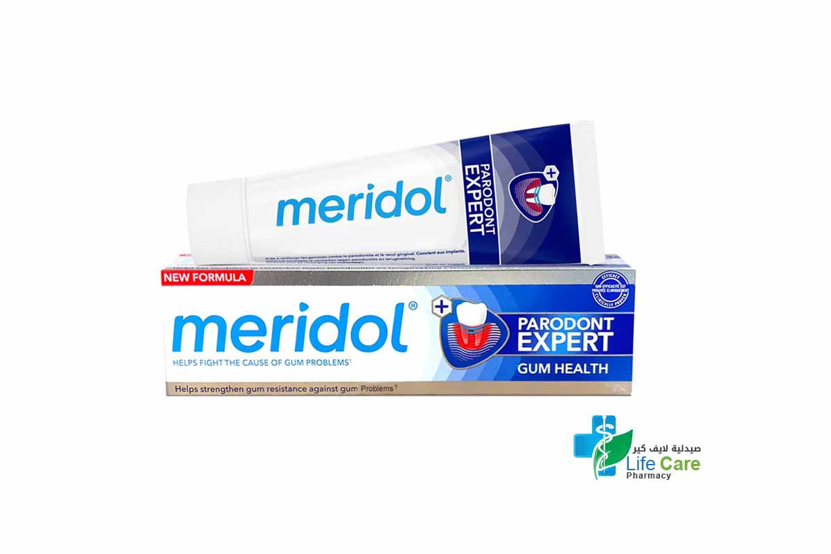 MERIDOL PARODONT EXPERT TOOTHPASTE 75 ML - Life Care Pharmacy