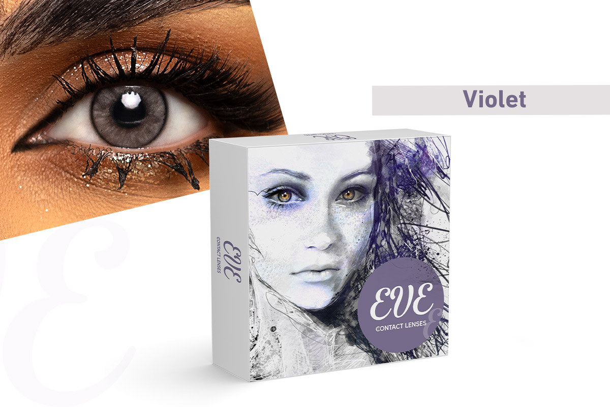 EVE LENSES MONTHLY GRAY VIOLET - Life Care Pharmacy