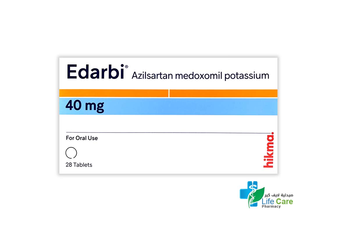 EDARBI 40 MG 28 TABLETS - Life Care Pharmacy