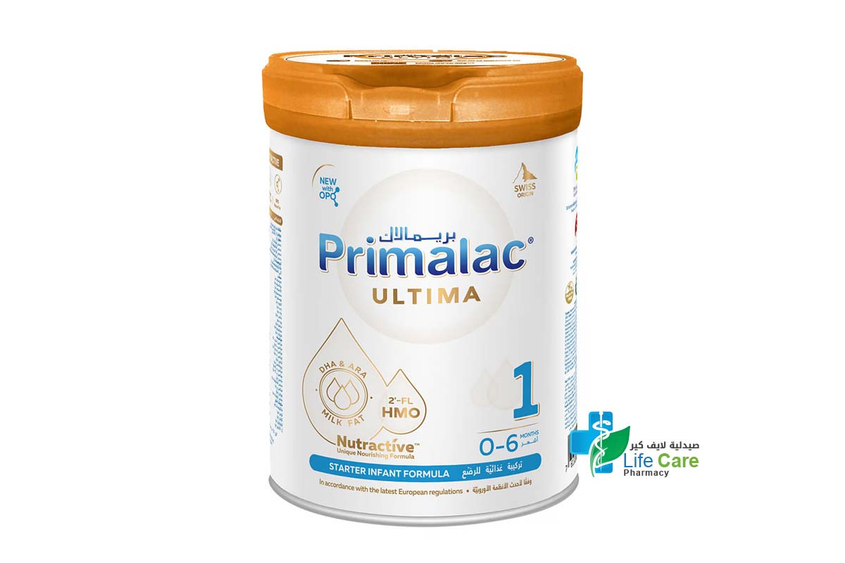 PRIMALAC ULTIMA NO1 FROM 0 TO 6 MONTHS 900 GM - Life Care Pharmacy